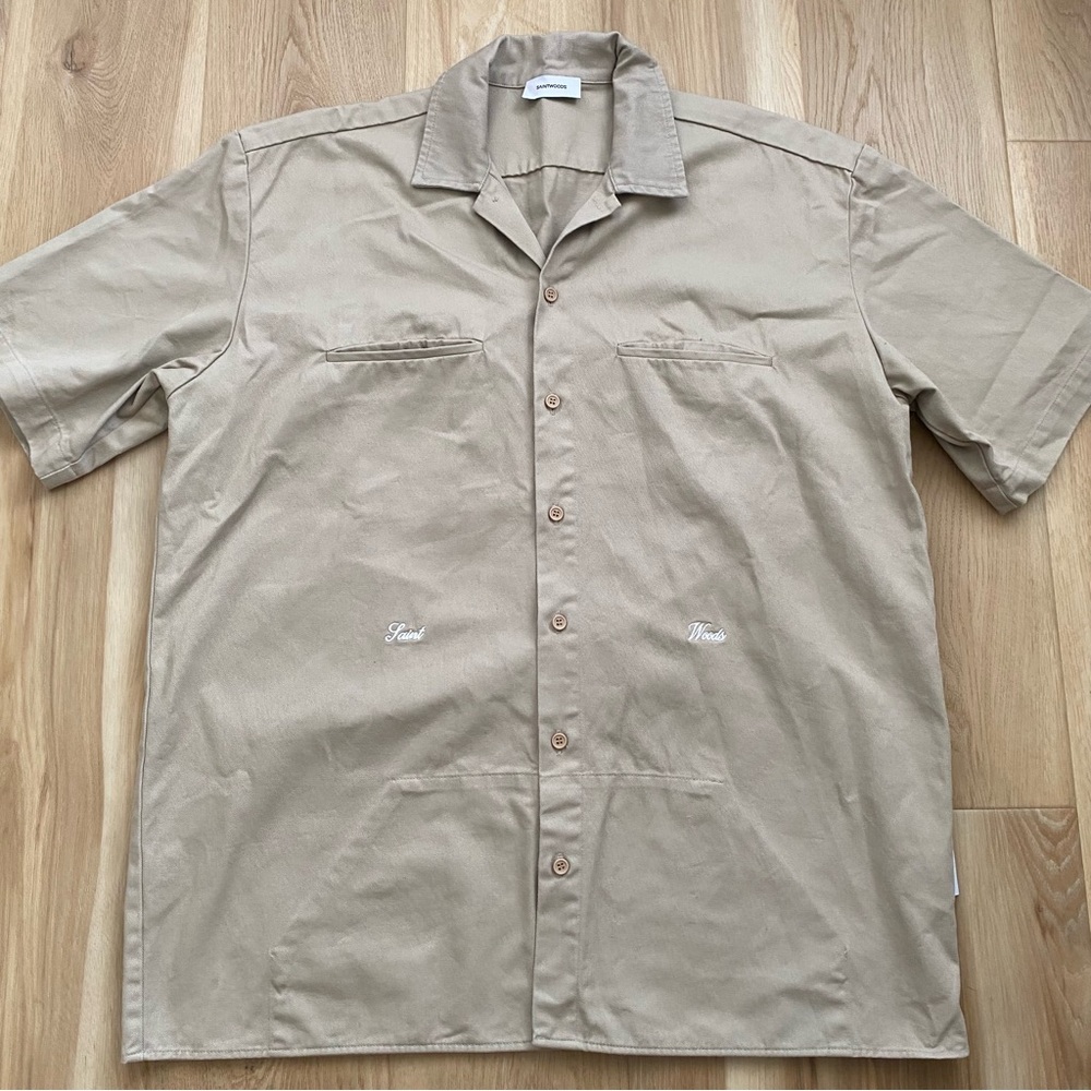 SAINTWOODS OVERSIZED WORK SHIRT